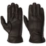 Classic Uni Goat Leren Handschoenen by Stetson donkerbruin