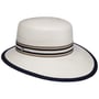 Vina Sportive Blue Panamahoed by Lierys wit-blauw