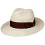 Amedeo Bogart Panamahoed by Borsalino naturel-bordeaux