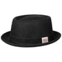Classic Pork Pie Denim Hoed by Stetson zwart