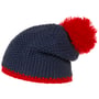 Twotone Pomponmuts donkerblauw
