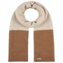 Twotone Block Kasjmieren Sjaal by Seeberger camel