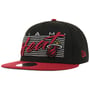 9Fifty NBA Properties Heat Pet by New Era zwart-rood