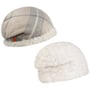 Kacey Check Omkeerbare Muts by Mayser lichtbeige