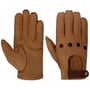 Vented Leren Handschoenen by Stetson bruin