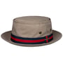 Classic Band Pork Pie Stoffen Hoed by Stetson beige