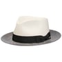 Salcova Fedora Panamahoed by Stetson grijs-gemêleerd