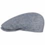 Summer Linen Driver Pet by Stetson blauw-gemêleerd