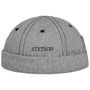 Cotton Melange Dockermuts by Stetson licht grijs