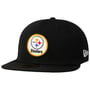 59Fifty Round Logo Steelers Pet by New Era zwart