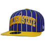 9Fifty Warriors Stripes Pet by New Era donkerblauw
