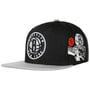 Patch Overload Nets Pet by Mitchell & Ness zwart-grijs