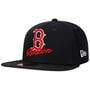 59Fifty Script Team Red Sox Pet by New Era donkerblauw