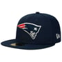 59Fifty NFL New England Patriots Pet by New Era donkerblauw
