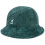 Velour Slub Casual Hoed by Kangol petrol blauw
