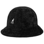 Velour Slub Casual Hoed by Kangol zwart