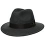 Piemonte Traveller Wollen Hoed by Borsalino donkergrijs