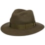 Piemonte Traveller Wollen Hoed by Borsalino donkerolijfgroen