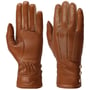 Twotone Nappa Leren Handschoenen by Caridei camel