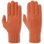 Liva Fijngebreide Vingerhandschoenen by Seeberger apricot