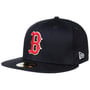 59Fifty MLB Red Sox Side Patch Pet by New Era donkerblauw