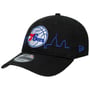 9Twenty NBA Tip Off 76ers Pet by New Era zwart