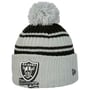 NFL 22 SPRTKNT Raiders Beanie Muts by New Era zwart