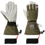 Heli Ski 5-Finger Handschoenen by Hestra olijfgroen