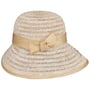 Strohoed met Sinamay Strikje by Seeberger beige