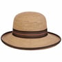 Crochet Panama Dameshoed by Lierys naturel-bruin