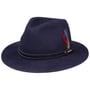 Tenvelco Traveller Wollen Hoed by Stetson donkerblauw