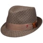 Salvio Trilby Stoffen Hoed by Alfonso D’Este beige