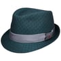 Salvio Trilby Stoffen Hoed by Alfonso D’Este blauw