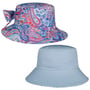 New Malu Paisley Omkeerbare Hoed by Mayser blauw