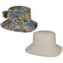 Malu Leaves Bucket Omkeerbare Hoed by Mayser blauw