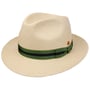 Albenga Green Stripes Panamahoed by Mayser naturel-groen
