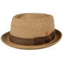 Gareth Classic Pork Pie Strohoed by Mayser beige-bruin