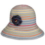 Colour Stripes Stoffen Hoed by Lierys Gold blauw