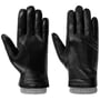 Conductive Sheepskin Leren Handschoenen by Stetson zwart