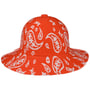 Paisley Wide Brim Casual Hoed by Kangol oranje