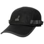 Waxed Utility 5 Panel Pet by Kangol zwart