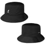 Coordinates Bucket Omkeerbare Hoed by Kangol zwart