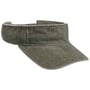 Washed Cotton Visor by Lipodo olijfgroen