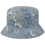Jeans Flower Bucket Stoffen Hoed by Lipodo blauw