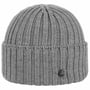 Merino Gebreide Muts met Omslag by Lierys grijs