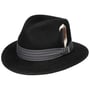 Norborne Traveller Wollen Hoed by Stetson zwart