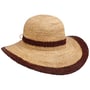 Margate Rafia Flaphoed naturel-bruin