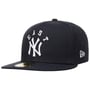 59Fifty Team League Yankees Pet by New Era donkerblauw