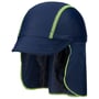 Twotone Kids Strand Cap by maximo donkerblauw