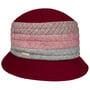 Lanvesta Patchwork Walkloden Hoed by Seeberger donkerrood